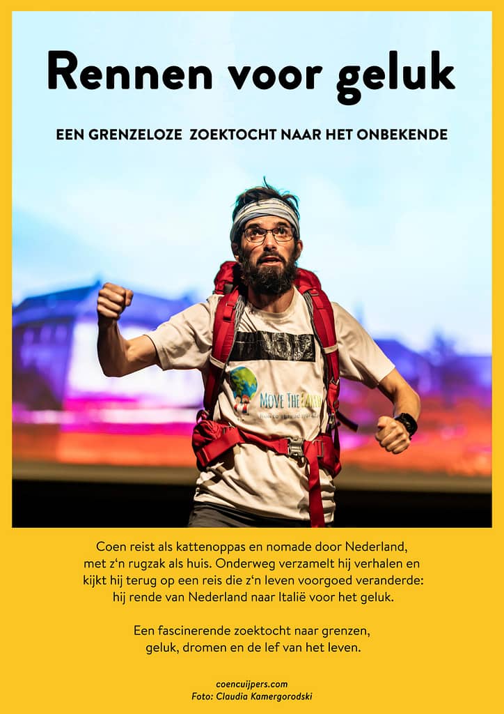 Poster Rennen voor geluk